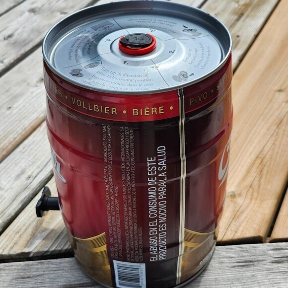 ORIGINAL Czechvar Lager 5L Beer Keg EMPTY Czech Beer Metal KEG - Picture 5 of 7